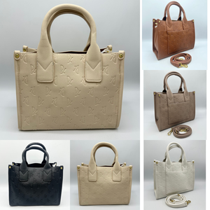 Sac à main simili cuir avec imprimé logo Regina Schrecker