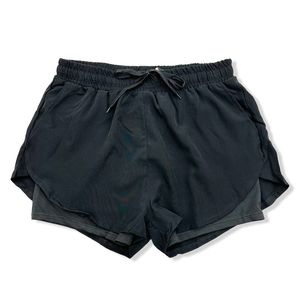 Short de sport pour homme avec boxer intégré à taille élastique