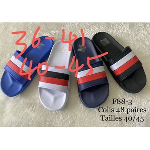 Mules sportives pour homme rehaussées de touches tricolores