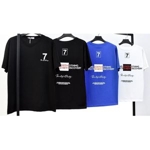 T-shirt uni à manches courtes avec motif graphique frontal