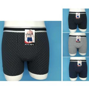boxer homme en coton UOMO à pois avec ceinture bicolore