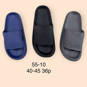 Sandales à enfiler et large lanière motif rainuré 40-45