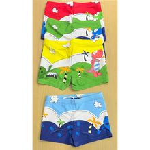 Boxer de bain garçon avec filet intérieur à motif thème de dinosaures