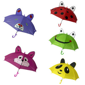 Parapluie automatique pour enfant design animal 3D avec oreilles