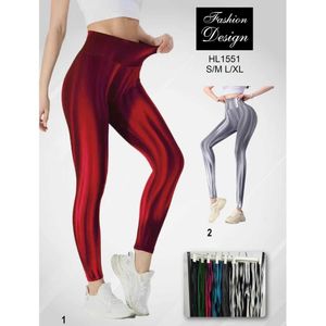 Legging sport à taille haute imprimé  avec effet modelant push up