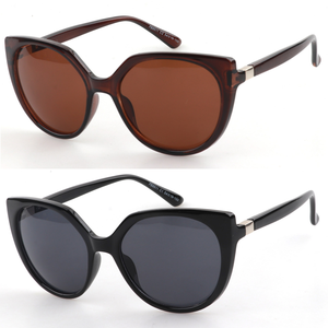 Lunettes anti-UV style "œil de chat" avec un petit insert  métallique