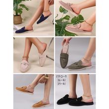 Mules mocassins chics avec détails décoratifs sur l'empeigne taille 36 - 41