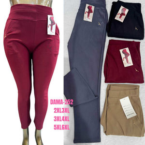 Pantalon coupe ajustée confort stretch pour femme grande taille