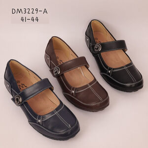 Ballerine babies à surpiqures avec une bride scratch taille 41-44