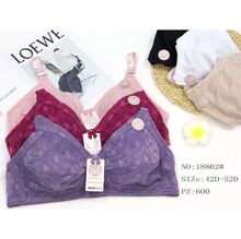 Soutien-gorge doté de bonnets pour les tailles D avec motif discret