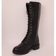 Bottes rangers montantes avec lacets et zip interne grande taille 41 à 44
