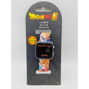 Montre numérique affichage LED en caoutchouc Dragon Ball Super