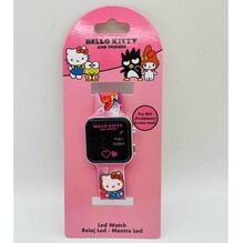 Montre numérique affichage LED en caoutchouc Hello Kitty