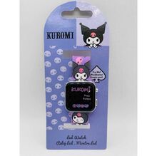 Montre numérique affichage LED en caoutchouc Kuromi