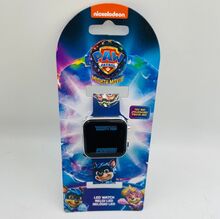 Montre numérique affichage LED en caoutchouc La Pat' Patrouille Bleu