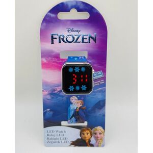 Montre numérique affichage LED en caoutchouc La Reine des neiges
