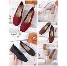 Mocassins en maille ajourée avec un motif en chevrons grande taille 41-44