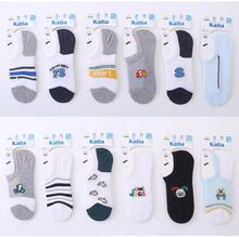 Socquettes enfants en coton à motifs amusants et originaux