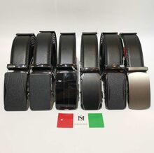 Ceinture automatique homme style classique en cuir de vachette