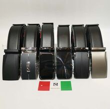 Ceinture homme en cuir à réglage automatique facile