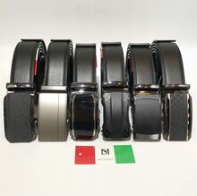 Ceinture en 100% croûte de cuir de vachette à avec boucle automatique