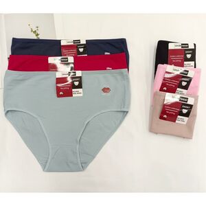 Culotte confortable en coton avec détail lèvres rouges sur le côté