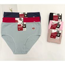 Culotte confortable en coton avec détail lèvres rouges sur le côté