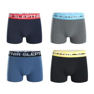 Boxer homme uni avec ceinture élastique logotée "Sleptnir"