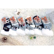 Chaussettes antidérapantes bébé en pilou pilou à motif de robot - 360 paires