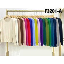 Pull flatteur à col rond en tricot fin et doux