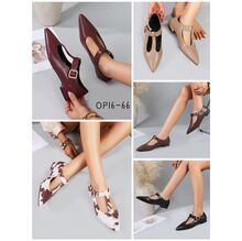 Mocassins plates femme avec bride en T taille 36 - 41