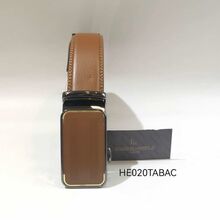 Ceinture Edisson Harry’s en croûte de cuir tabac avec boucle automatique