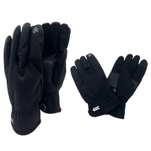 Gants tactiles pour homme avec élastique intégré au poignet