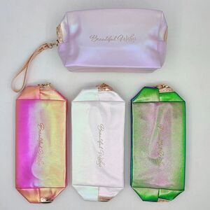 Trousse de maquillage effet iridescent "Beautiful Wishes"