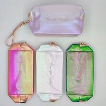 Trousse de maquillage effet iridescent "Beautiful Wishes"