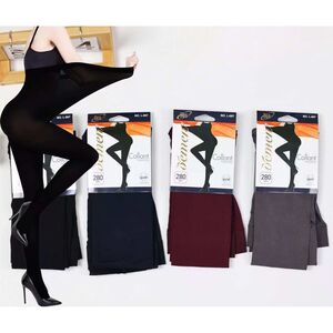 Collants à opacité maximale 280 DEN conçu pour les tailles fortes