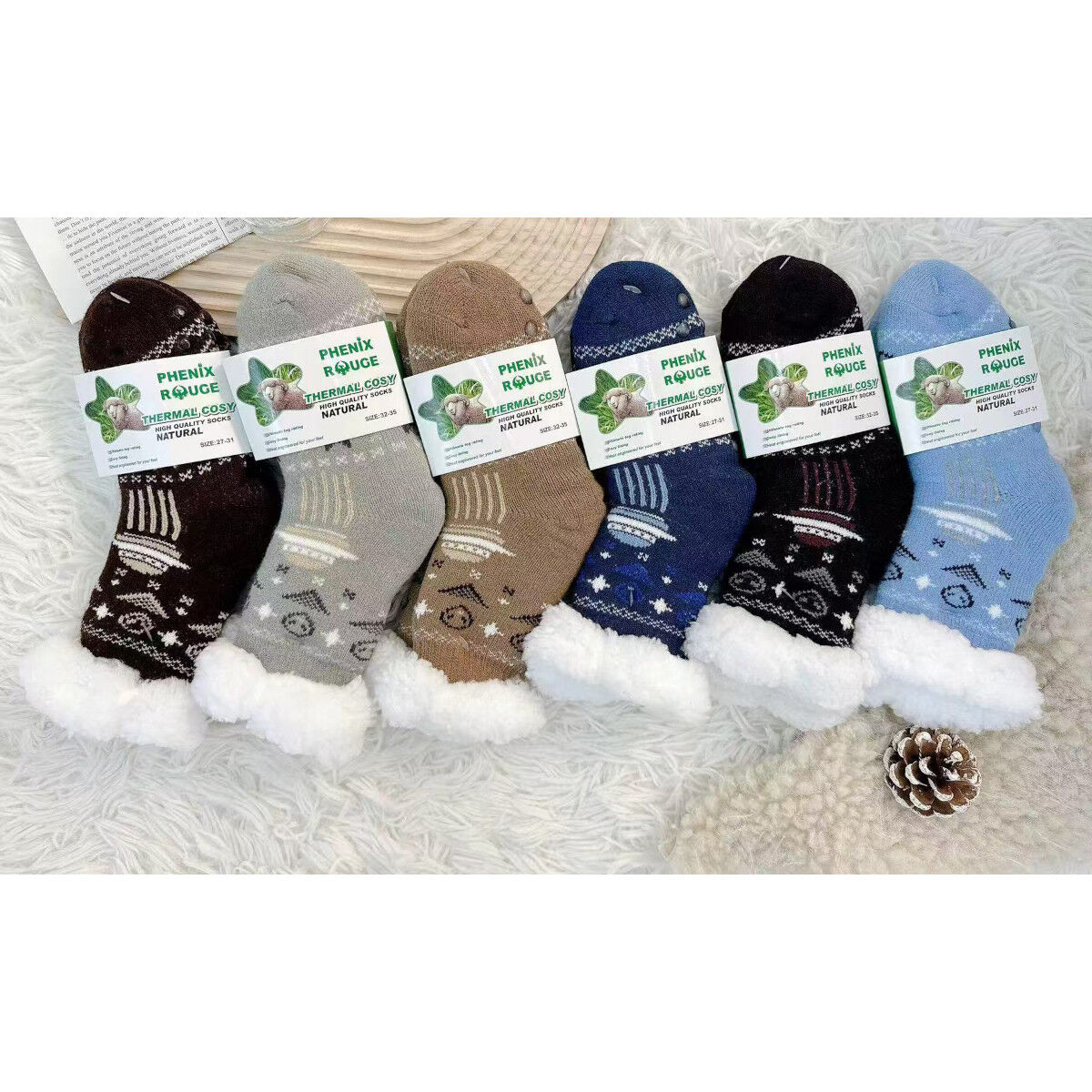 5 Paires De Chaussettes De Tennis Pour Enfants 9-13 Ans (tailles 30-34) - Coton, Motifs Smiley, Renforcées - 9
