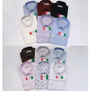 Chemise habillée homme à manches longues taille S - Massiliano Sergio