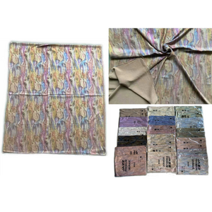 Echarpe rectangulaire jazz premium dégradé à effet métallisé