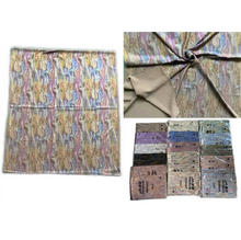 Echarpe rectangulaire jazz premium dégradé à effet métallisé