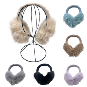 Cache-oreilles en fausse fourrure doux et chaud