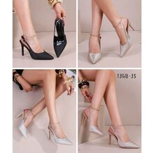 Escarpins pailletées avec bout pointu et talon aiguille haut taille 36-41