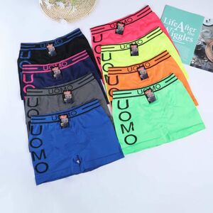 Boxer pour homme ornée du logo "UOMO" en lettres majuscules