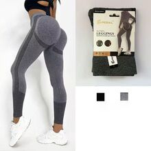 Legging de sport polaire à taille haute sculptant avec effet push-up