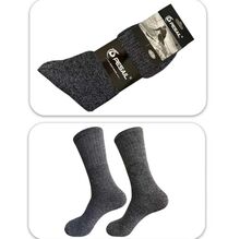Chaussettes homme mi-mollet faites en maille épaisse et confortable