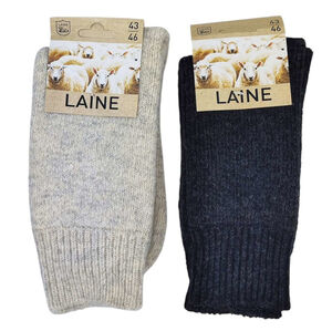 Chaussettes tricotées pour homme en laine