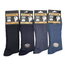 Chaussettes en coton confortables sans élastique avec coutures remaillées