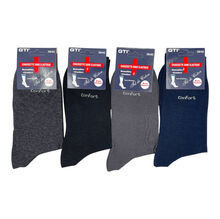 Chaussettes sans élastique et sans couture remaillées en 100% coton confort