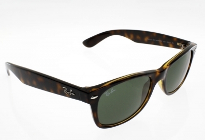 Lunettes de soleil RAY BAN new Wayfarer écailleG15 taille 52 Ray ban modele New wayfarer taille 52 couleur ecaille