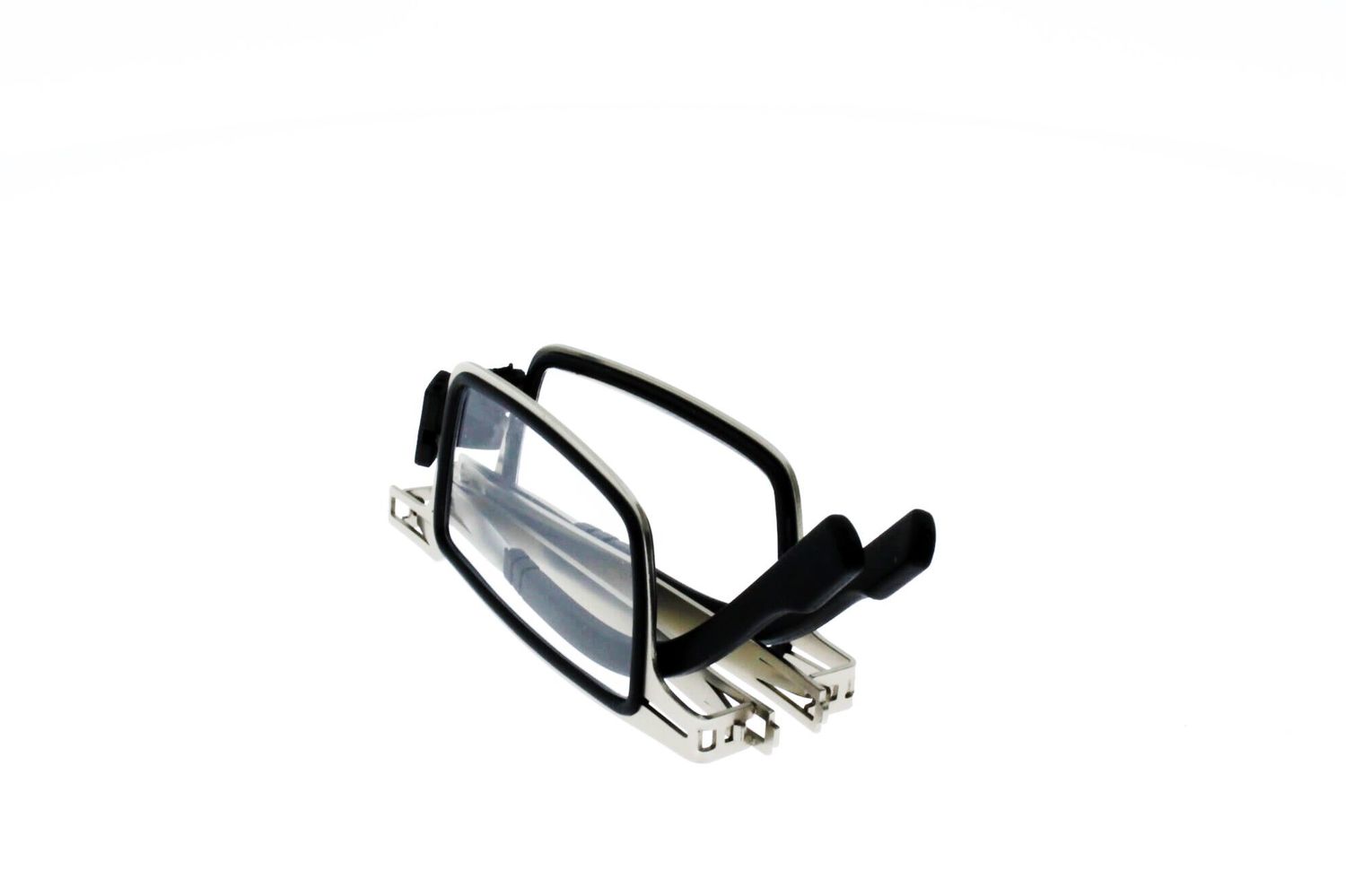 KoKoBin Lunettes De Lecture Pliable Anti Lumière Bleue +2.50 - Monture TR90 Léger Avec Étui Miroir Télescopique
